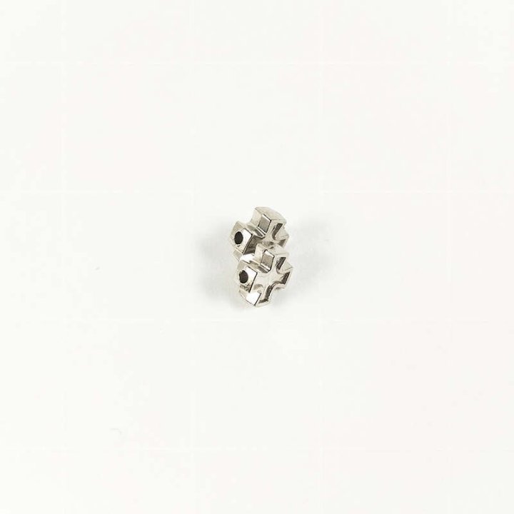 Handmade bile | Margele cruce de trecere 6mm | 6016