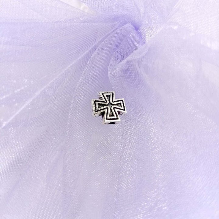 Handmade bile | Margele cruce de trecere 9mm | 6018