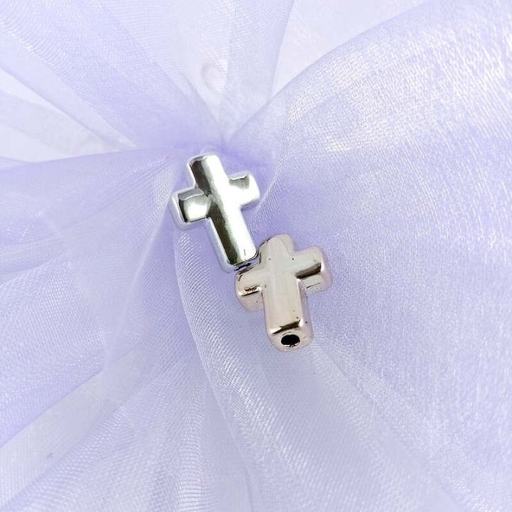 Handmade bile | Margele cruce de trecere 15mm | 6020