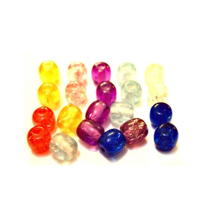 Handmade bile | Margele cilindru de trecere 12mm | 6030