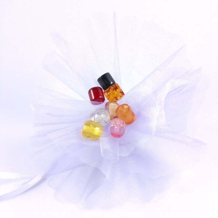 Handmade bile | Margele cilindru de trecere 12mm | 6030