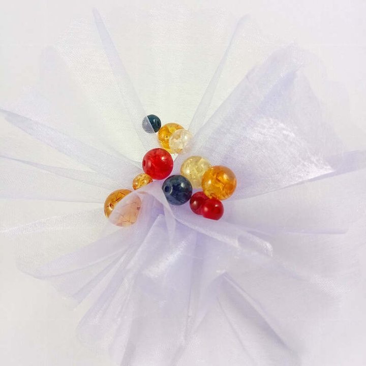 Handmade bile | Margele rotunde de trecere 12mm | 6031