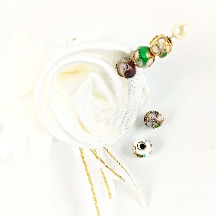Handmade bile | Margele rotunde de trecere 6mm | 6046