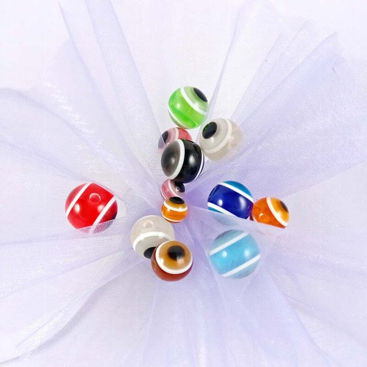 Handmade bile | Margele rotunde de trecere 16mm | 6053