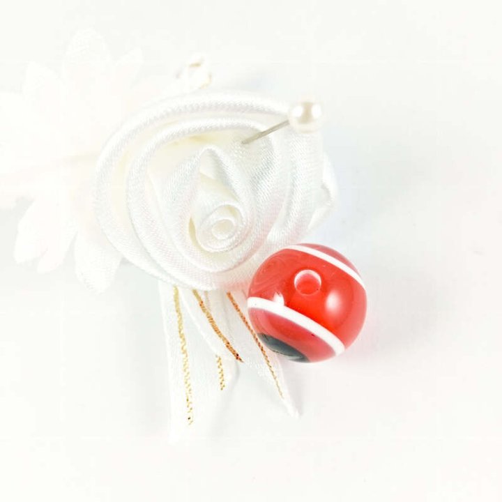 Handmade bile | Margele rotunde de trecere 14mm | 6054