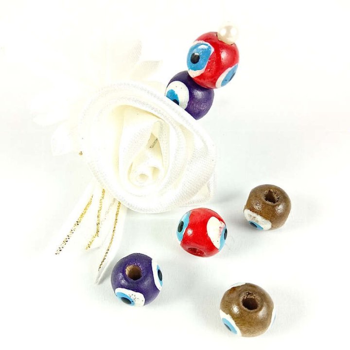 Handmade bile | Margele rotunde de trecere 11mm | 6063