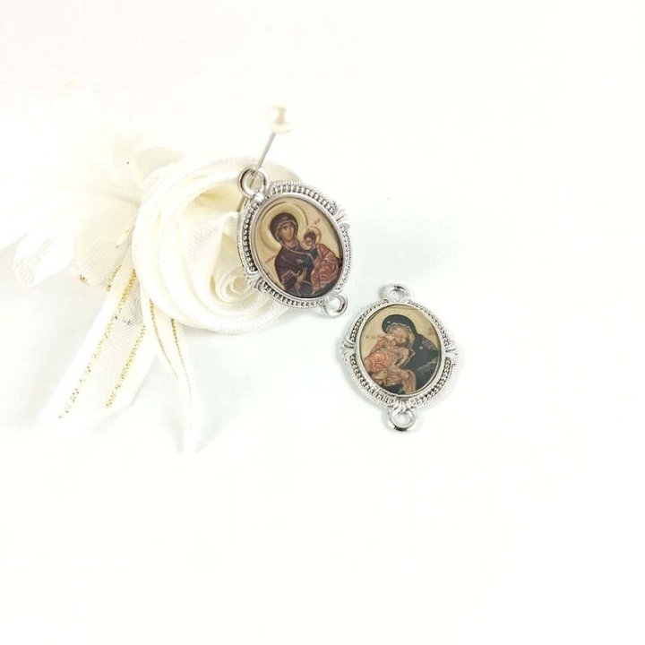 Handmade bile | Margele ovale de legatura 30mm | 6074