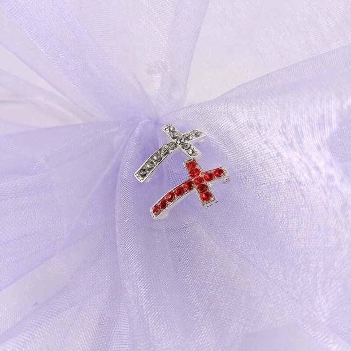 Handmade bile | Margele cruce de trecere 20mm | 6075