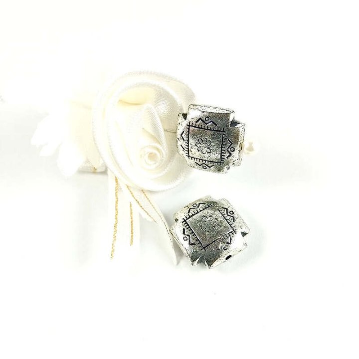 Handmade bile | Margele cruce de trecere 17mm | 6078
