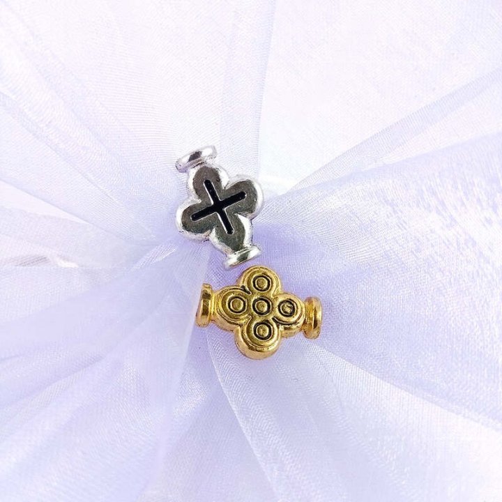 Handmade bile | Margele cruce de trecere 20mm | 6080