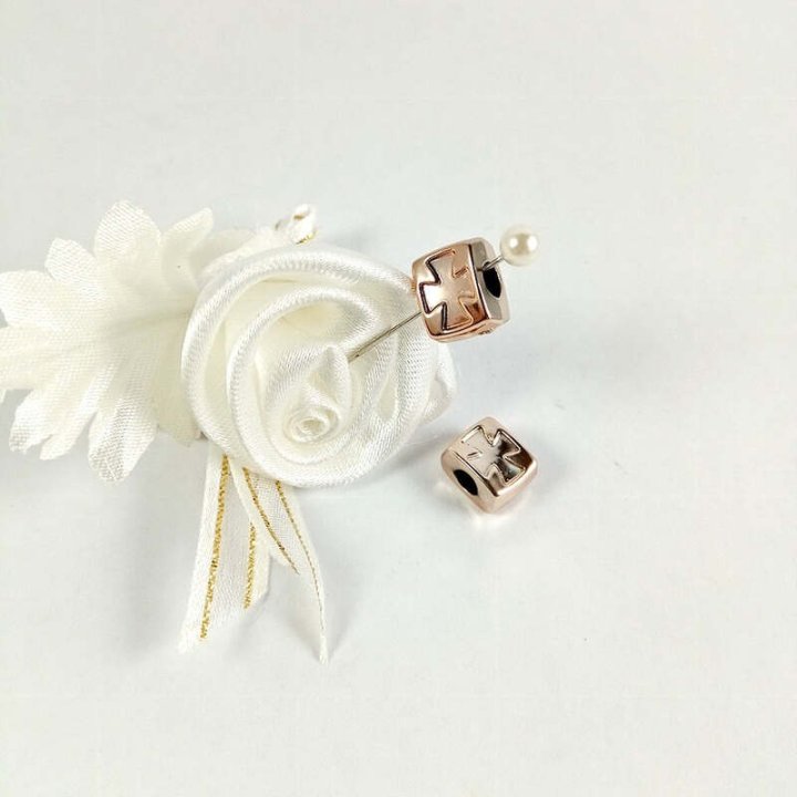 Handmade bile | Margele dreptunghi de trecere 9mm | 6082