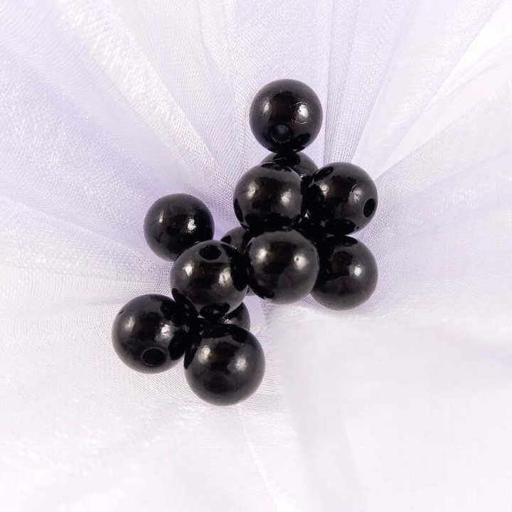 Handmade bile | Margele rotunde de trecere 10mm | 6099
