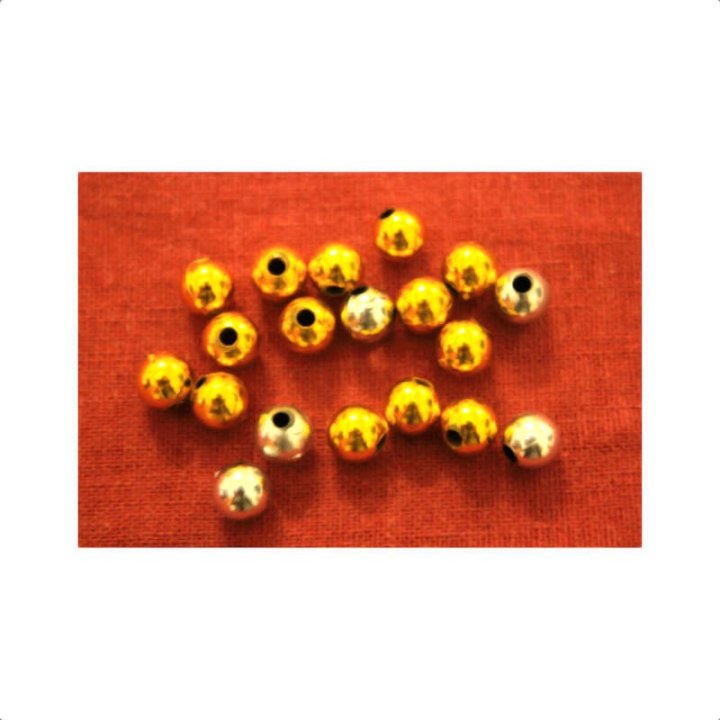 Handmade bile | Margele rotunde de trecere 8mm | 6103