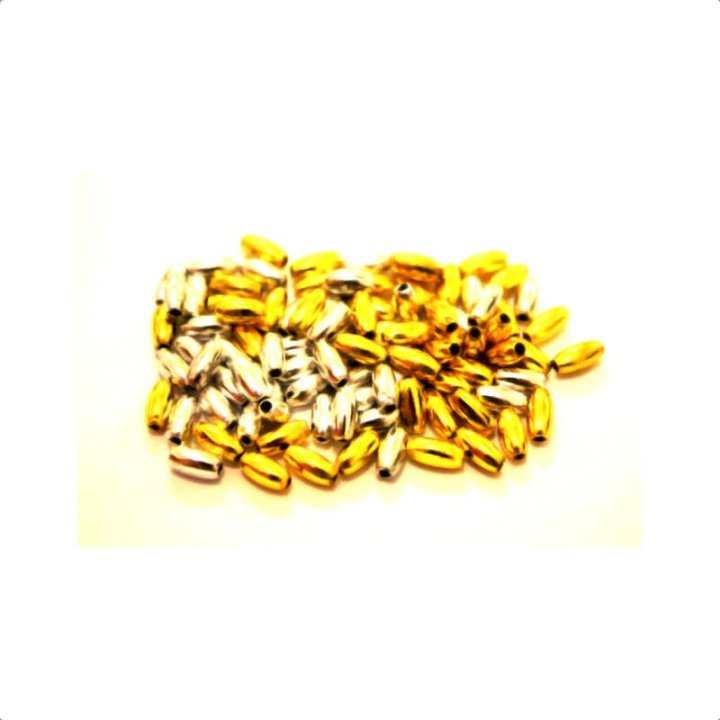 Handmade bile | Margele ovale de trecere 8mm | 6108