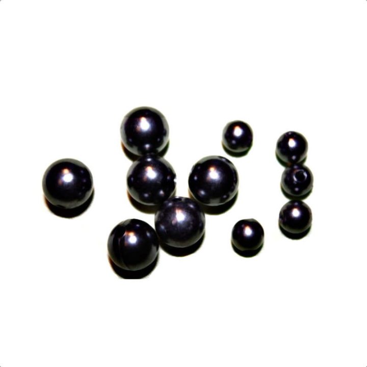 Handmade bile | Margele rotunde de trecere 8mm | 6113