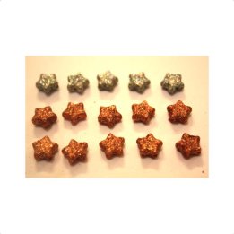 Handmade bile | Margele steluta de trecere 10mm | 6169