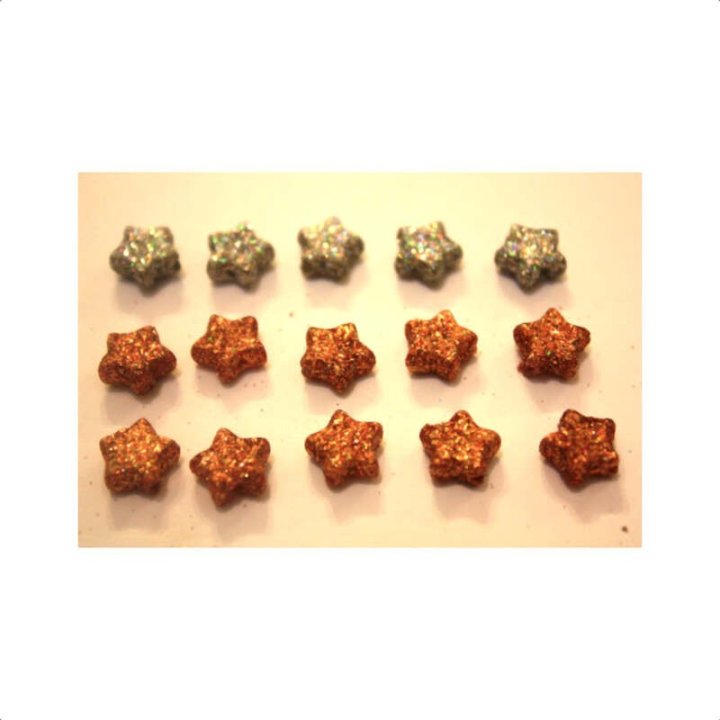 Handmade bile | Margele steluta de trecere 10mm | 6169