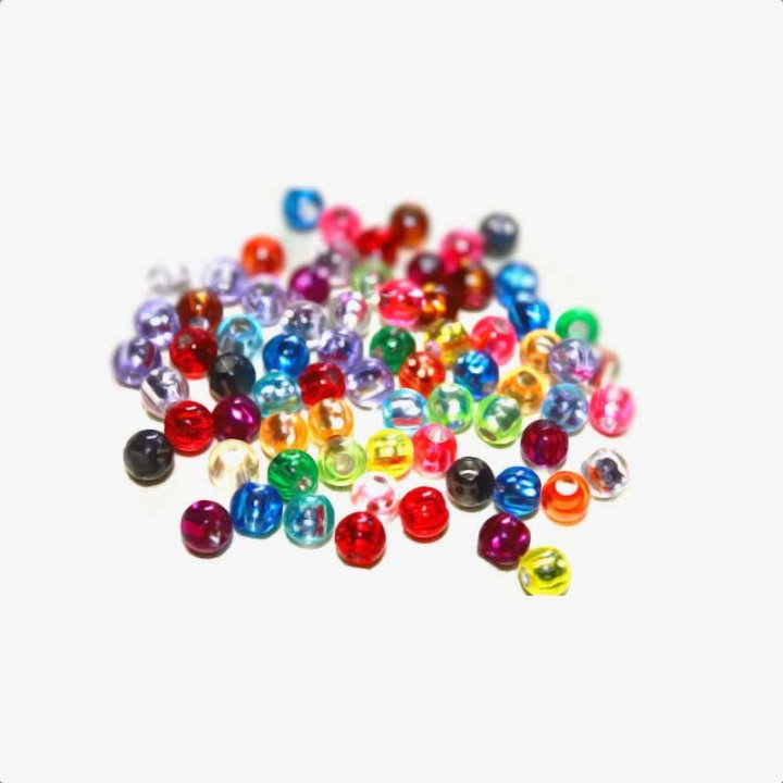 Handmade bile | Margele rotunde de trecere 6mm | 6177