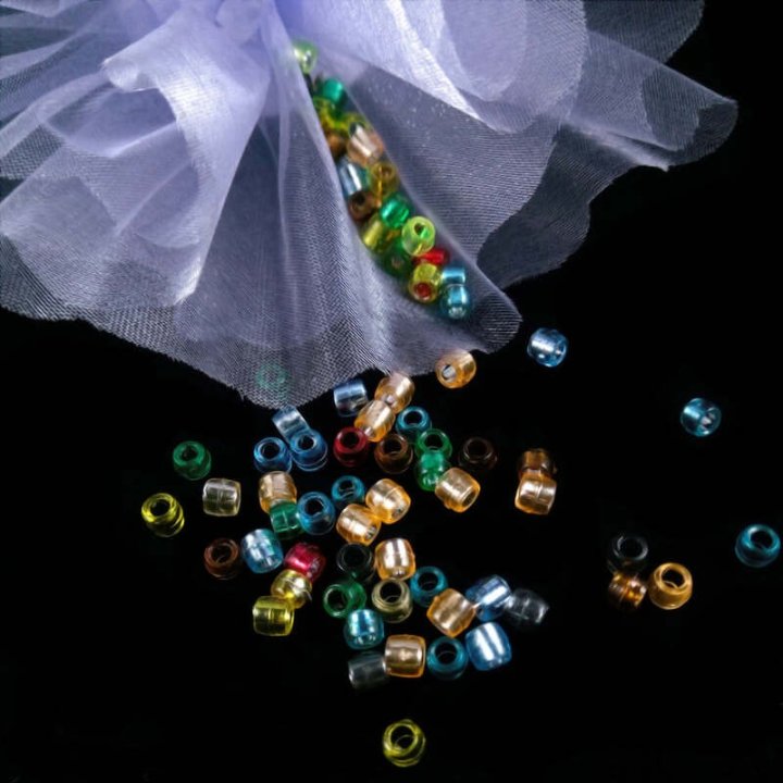 Handmade bile | Margele saiba de trecere 4mm | 6179