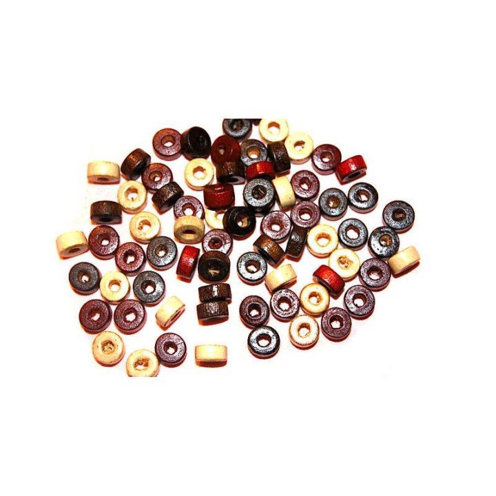Handmade bile | Margele saiba de trecere 4mm | 6189