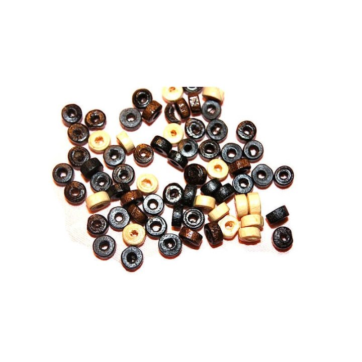 Handmade bile | Margele saiba de trecere 3mm | 6190