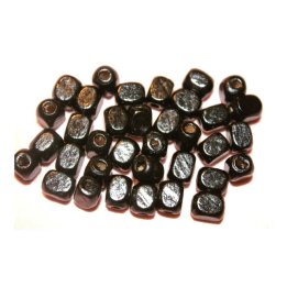 Handmade bile | Margele dreptunghi de trecere 7mm | 6200