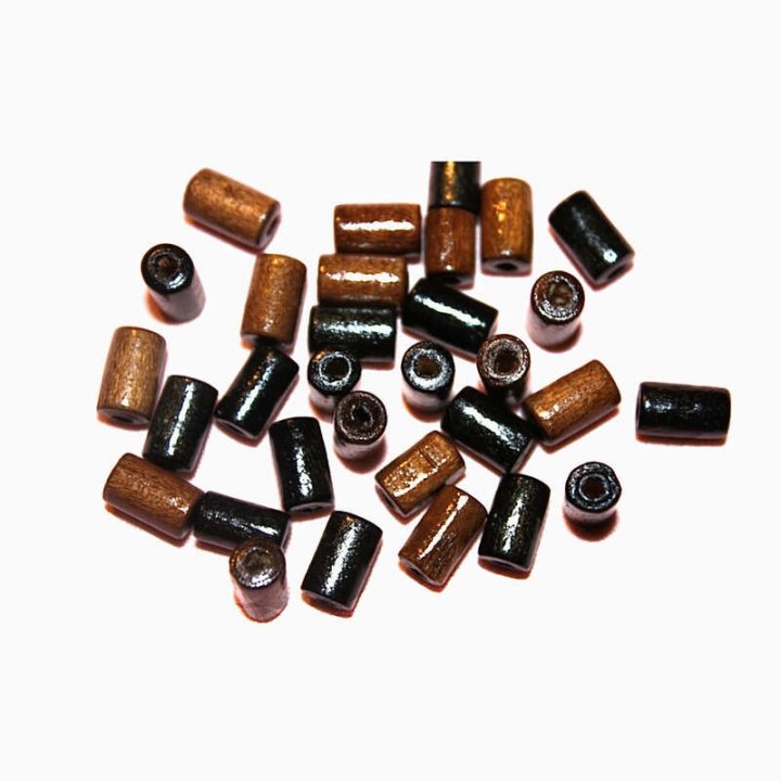 Handmade bile | Margele cilindru de trecere 8mm | 6203