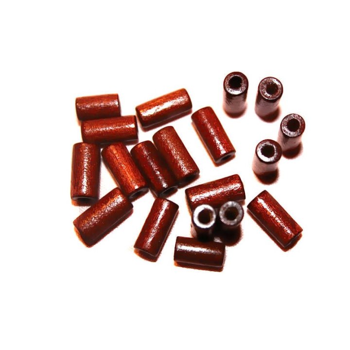 Handmade bile | Margele cilindru de trecere 15mm | 6204