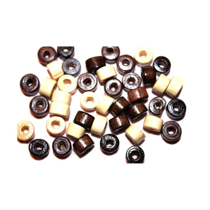 Handmade bile | Margele saiba de trecere 5mm | 6207