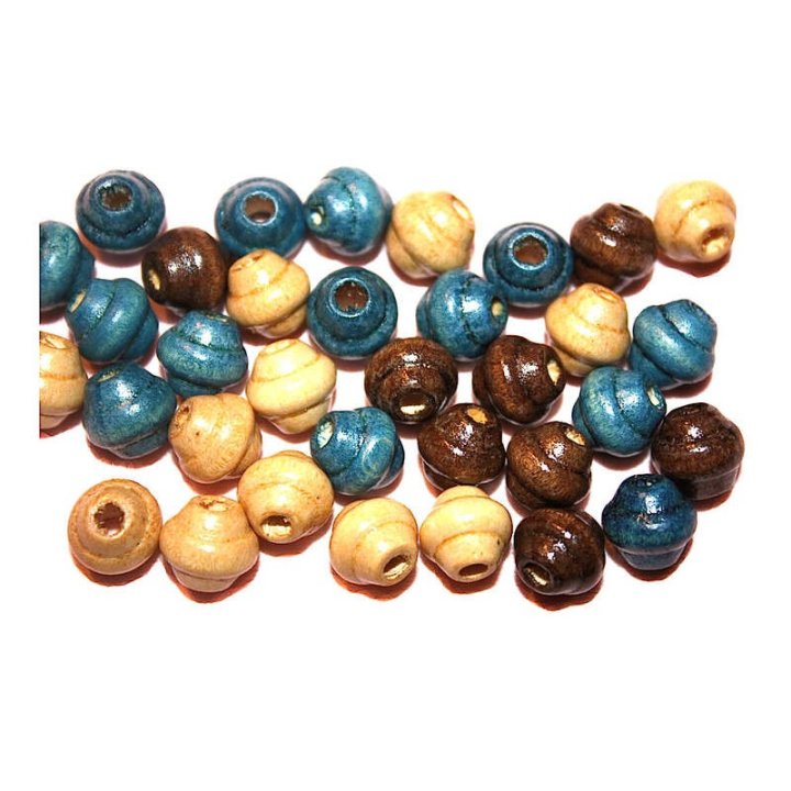 Handmade bile | Margele saturn de trecere 10mm | 6208