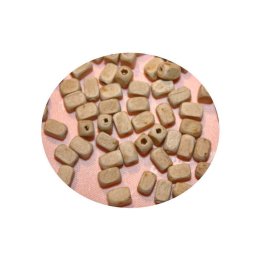 Handmade bile | Margele dreptunghi de trecere 6mm | 6210