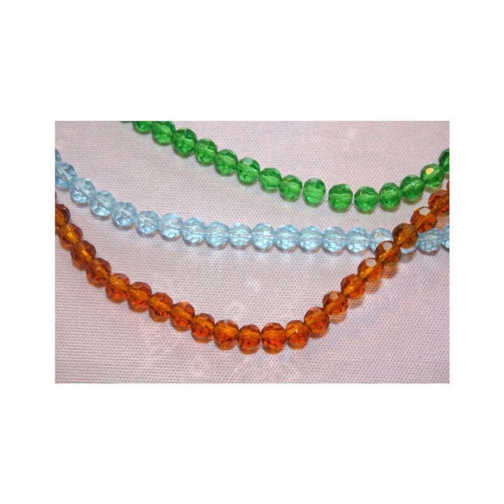 Handmade bile | Margele rotunde de trecere 4mm | 6224