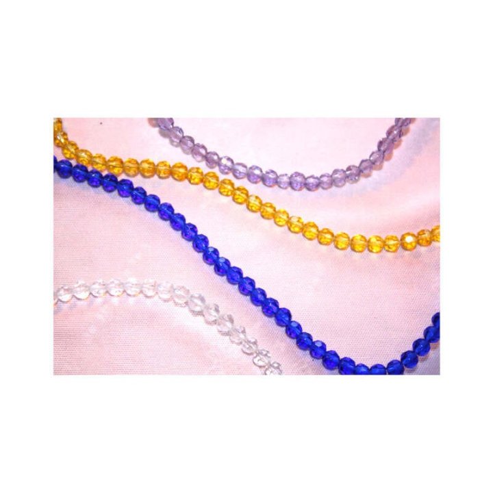 Handmade bile | Margele rotunde de trecere 4mm | 6226