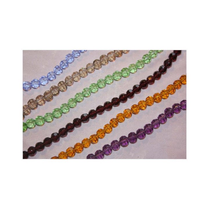 Handmade bile | Margele rotunde de trecere 4mm | 6227