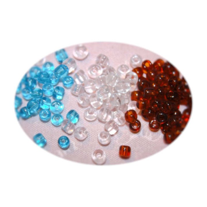 Handmade bile | Margele rotunde de trecere 4mm | 6249
