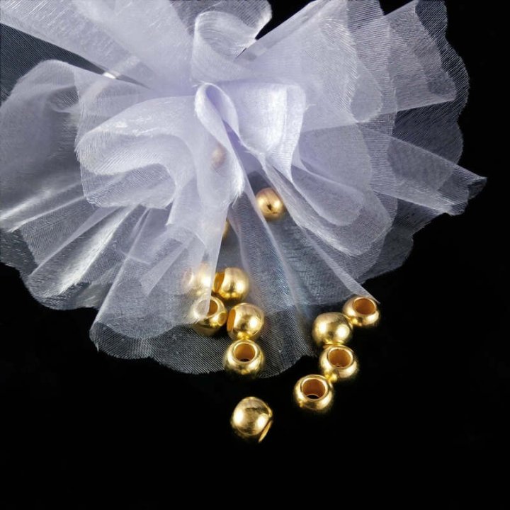 Handmade bile | Margele rotunde de trecere 10mm | 6260