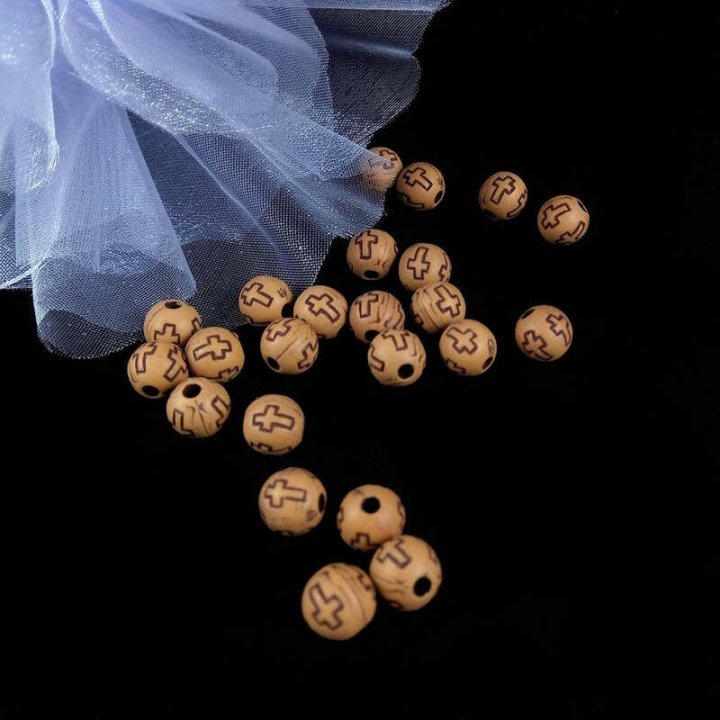 Handmade bile | Margele rotunde de trecere 8mm | 6262