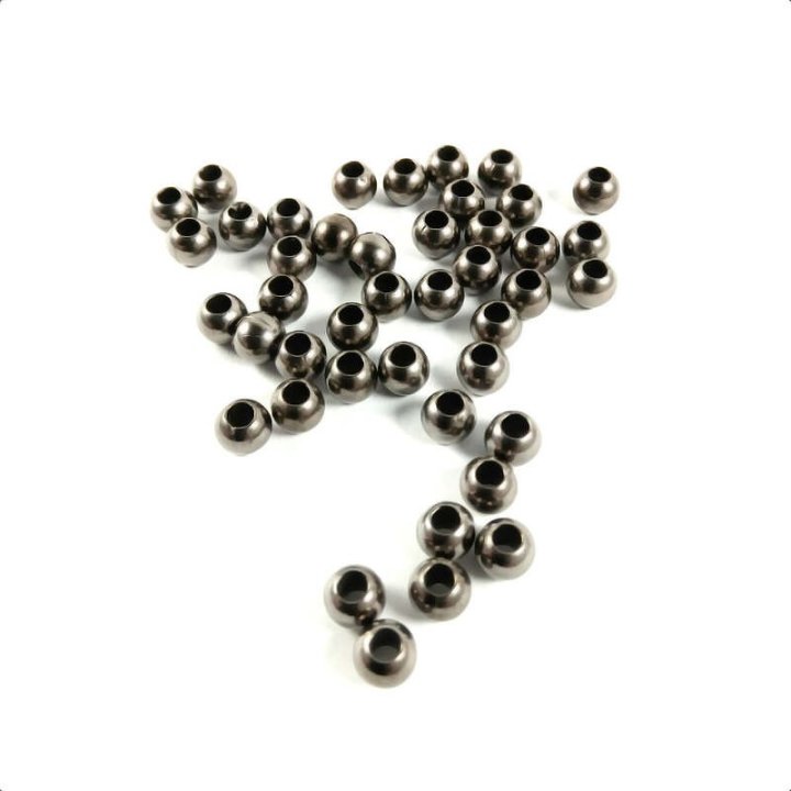 Handmade bile | Margele rotunde de trecere 6mm | 6265