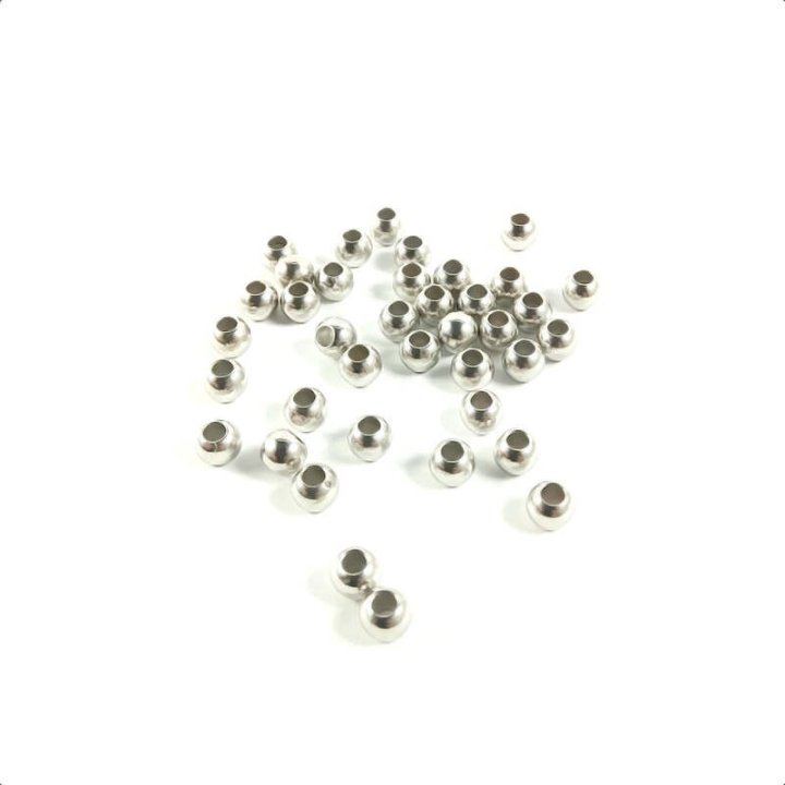 Handmade bile | Margele rotunde de trecere 6mm | 6265