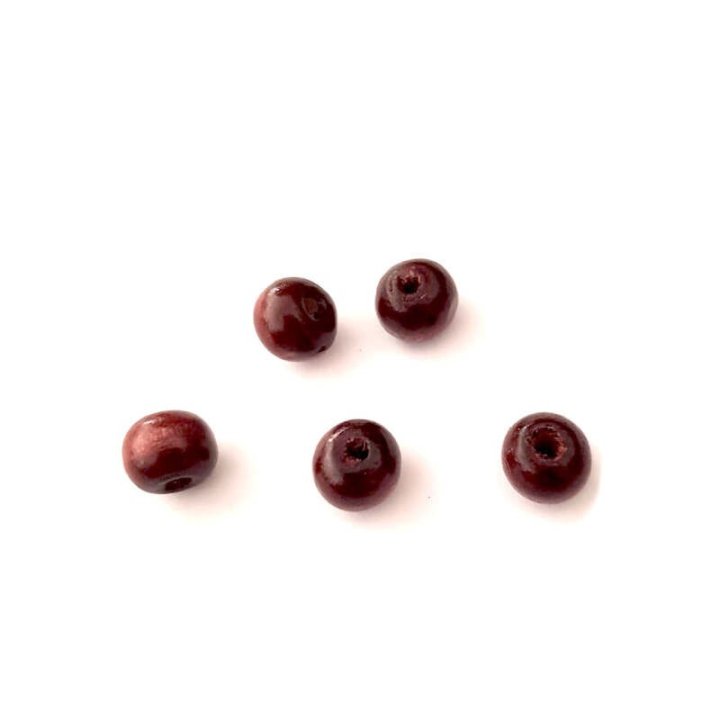 Handmade bile | Margele rotunde de trecere 8mm | 6513