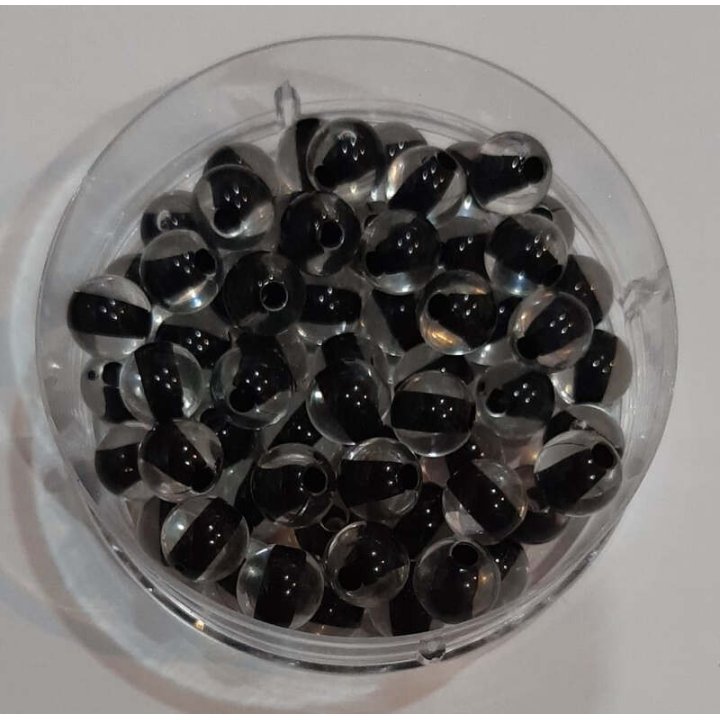 Handmade bile | Margele rotunde de trecere 8mm | 6541
