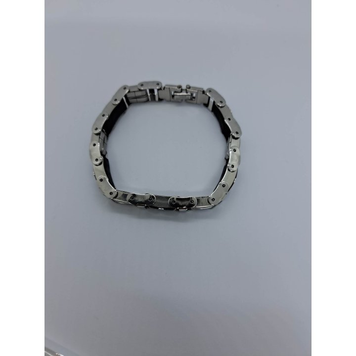 Obiecte bisericesti | Bratara curea cu catarama zale de inox | 11100