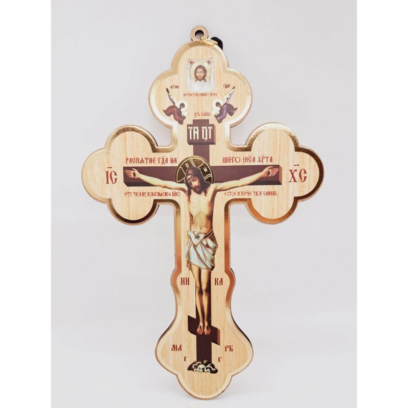 Crucifix mdf cu snur