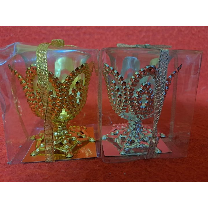 Candela plastic floare