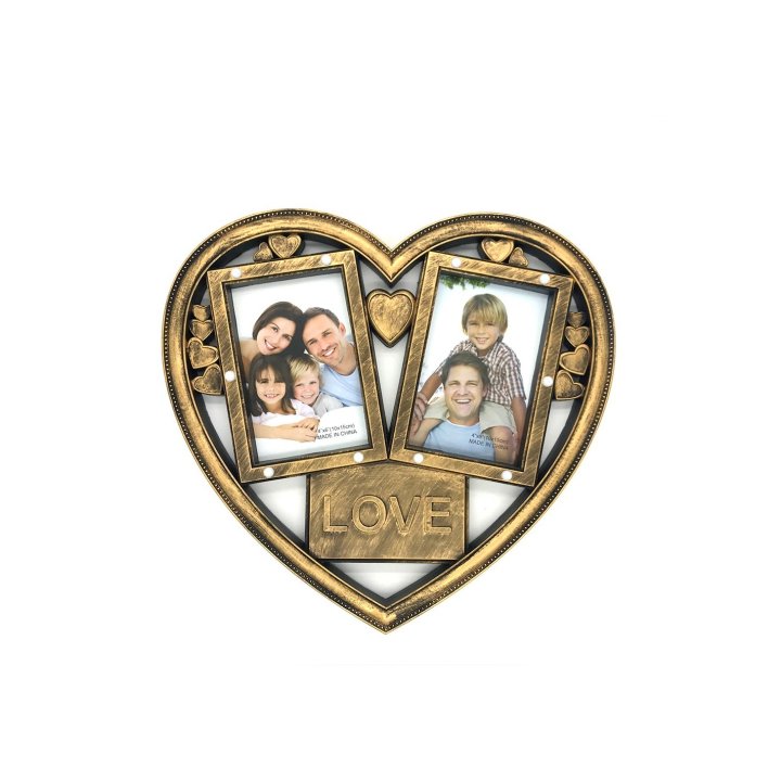 Rama foto Heart wenge