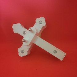 Lampă de veghe roz tip cruce