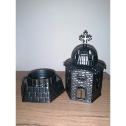 Candelă antimoniu - Bisericuță