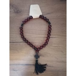 Rozaliu roșu din sticlă