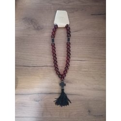 Rozaliu roșu din sticlă