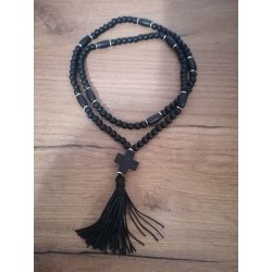 Rozaliu negru din sticlă